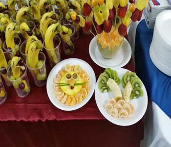 Menus para fiestas Infantiles