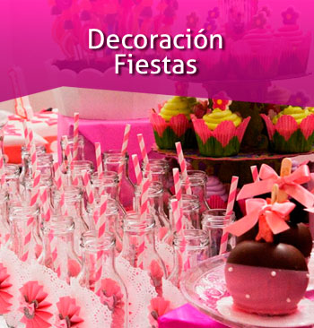 Decoracion para fiestas Infantiles